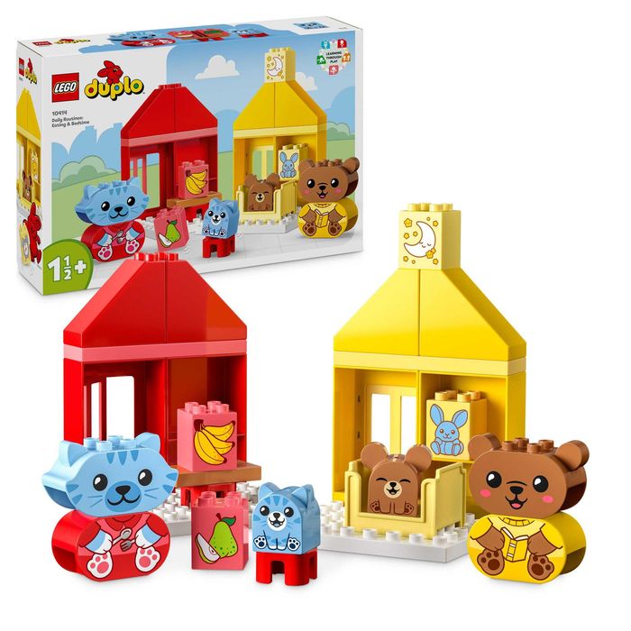 Lego Duplo 10414 Codzienne Czynności Jedzenie I Spanie Klocki *NOWE*