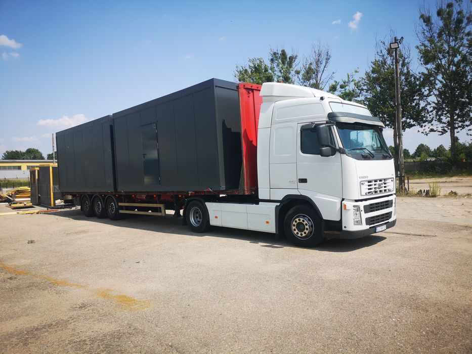 Transport maszyn i urządzeń platforma gabaryty