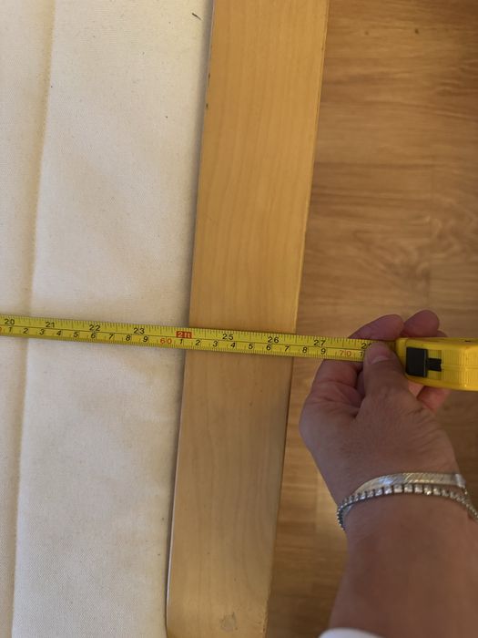 Repousa pés Ikea chapa de bétula