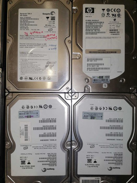 Lote HDD 7200RPM – 250GB a 1TB – Baratos / Desconto em Lote