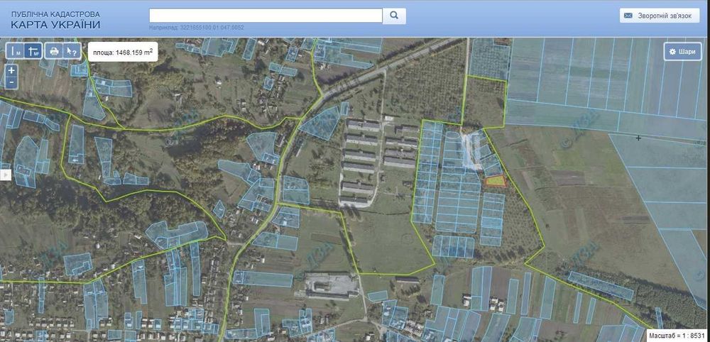 Продається земельна ділянка під забудову біля м. Кременець