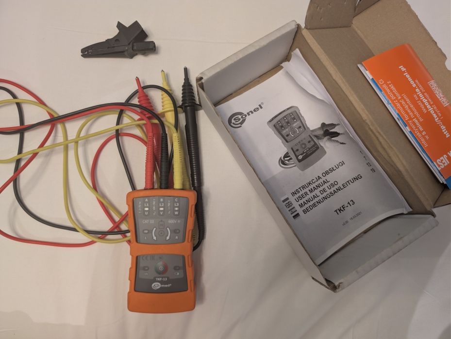 Tester kolejności faz Sonel TKF-13 TKF13