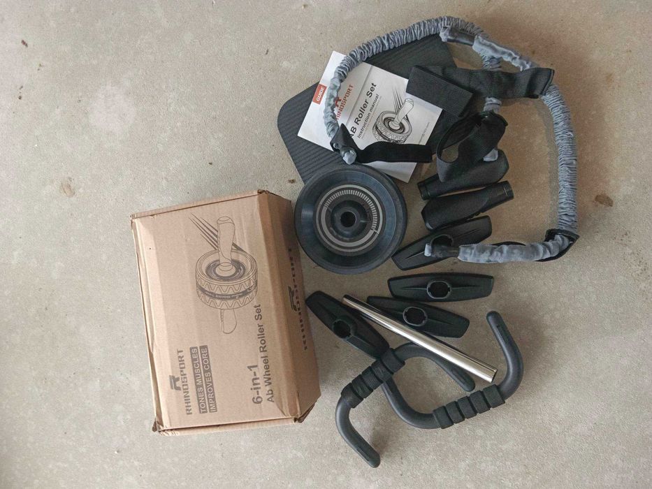 zestaw 6 w 1 przyrząd do ćwiczeń