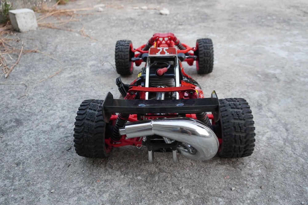 Carro RC 1:5 80KM/h Gasolina 2 Tempos 29cc ROFUN BAHA 5B