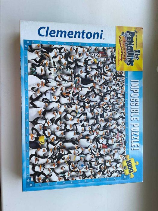 Пазли Clementoni, Impossible puzzle, The Penguins of Madagascar - 1000 шт