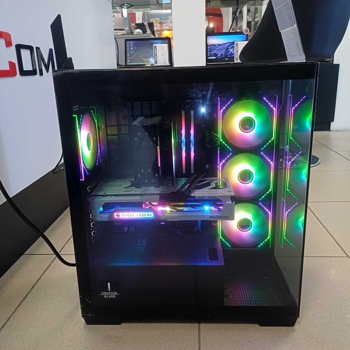 Nowy Komputer PC Gamingowy Ryzen 5 7500F 32GB CL30 RX9070XT 16GB / 3TB