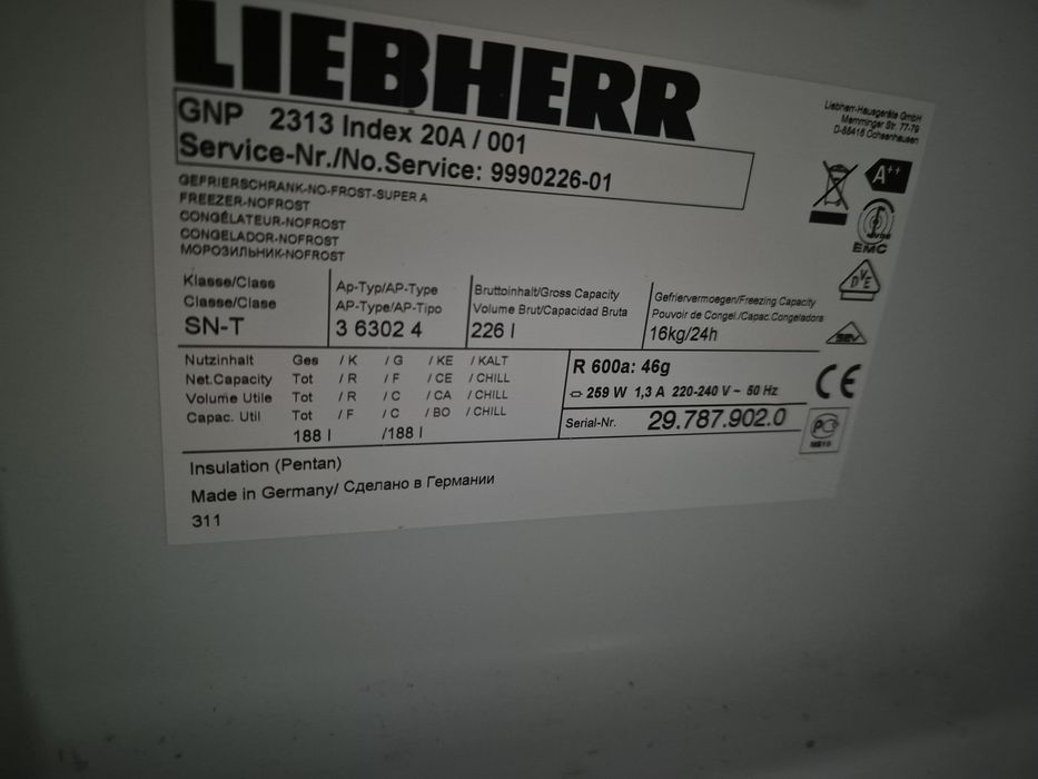 Zamrazarka szufladowa Liebherr