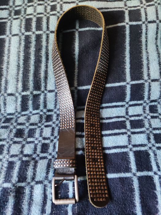 Pasek Męski  Skórzany dł 115 cm, szer. 5 cm