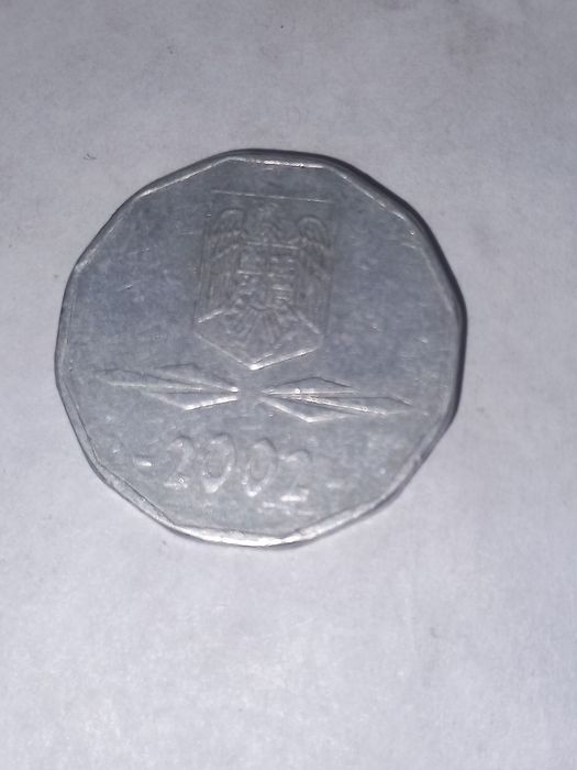 Moeda romania 5000 lei 2002