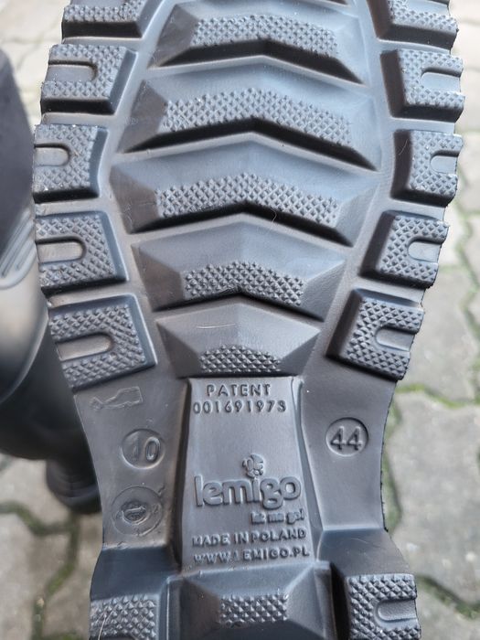 Zimowe kalosze piankowe ocieplane rozmiar 44