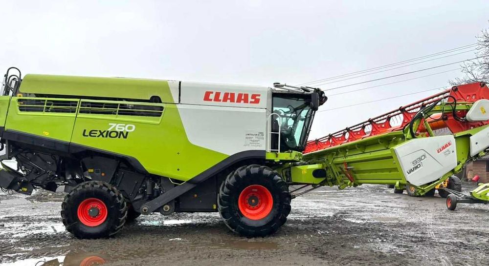 В наявності комбайн Claas Lexion 760  2015р.в.  489 к.с , 1900 м.г