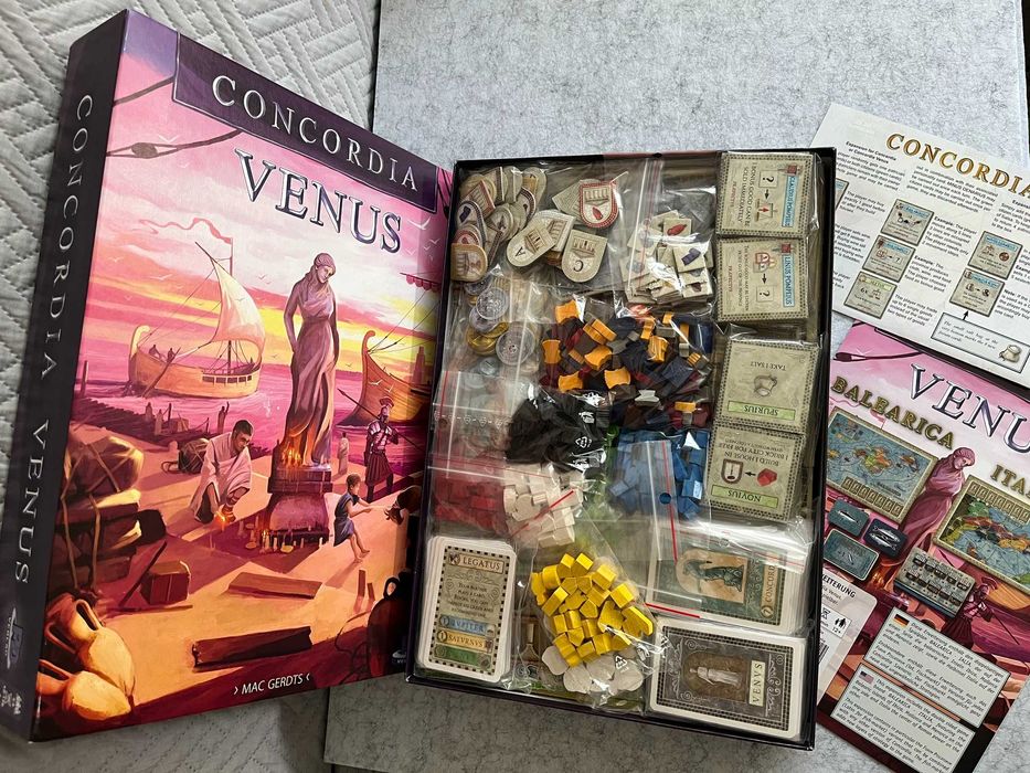 Concordia Venus + Salsa + 3 dodatki + koszulki