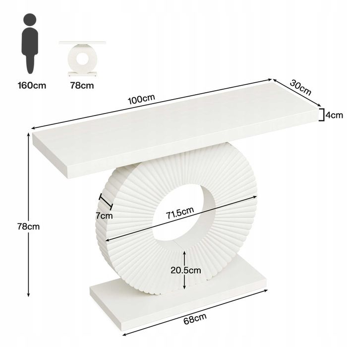 Konsola Tribesigns biały