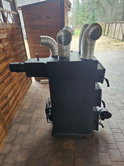 Piec nadmuchowy warsztatowy 37 kW – mocny, wydajny, gotowy do pracy