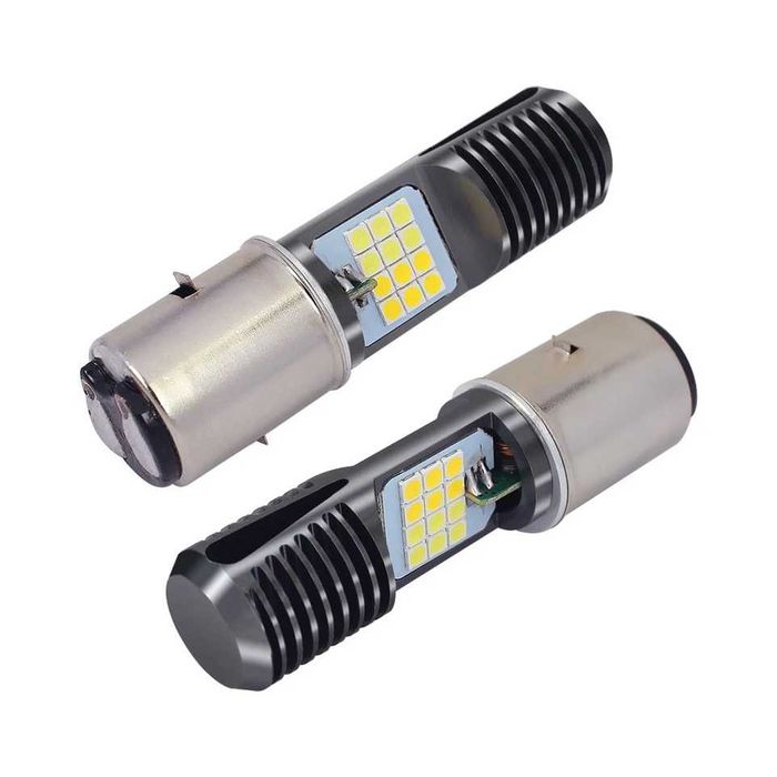 Lâmpadas LED para faróis frontais vários modelos moto