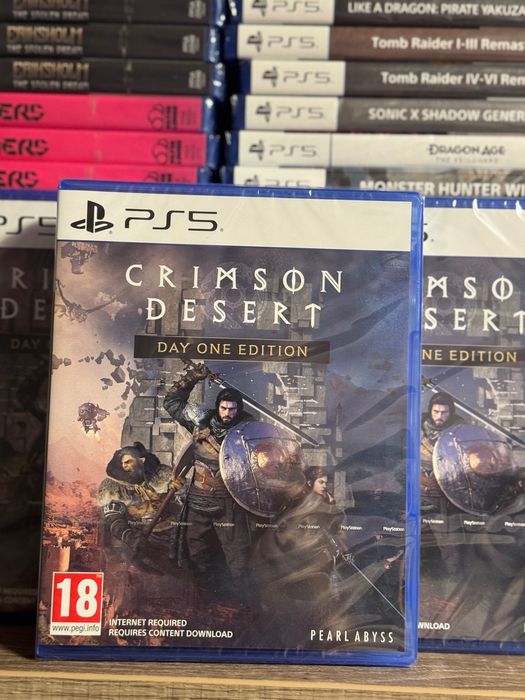 Нові диски Crimson Desert Day One Edition (PS5) (рос субтитри)