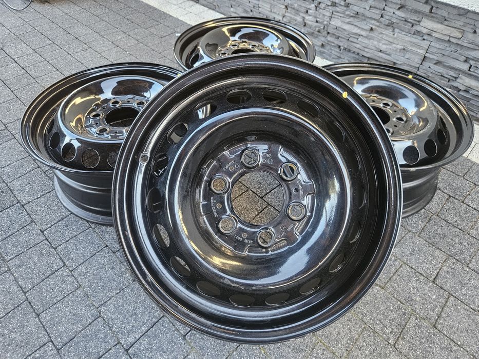 Nowe OEM Felgi stalowe Mercedes Sprinter 16" ET62 6x130 VW Crafter