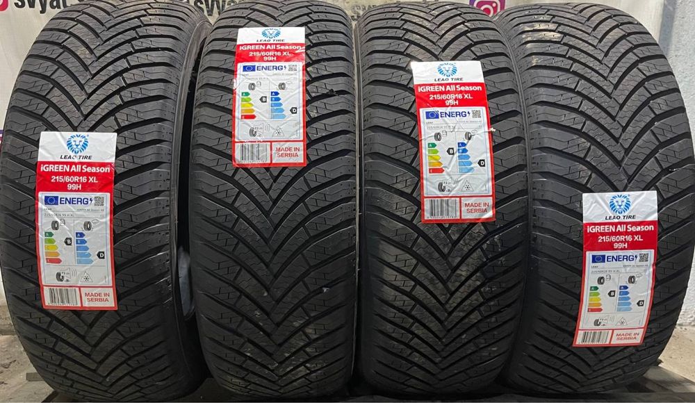 Шины  215/60R16 99H XL iGREEN All Season 3PMSF LEAO SERBIA всесезонная