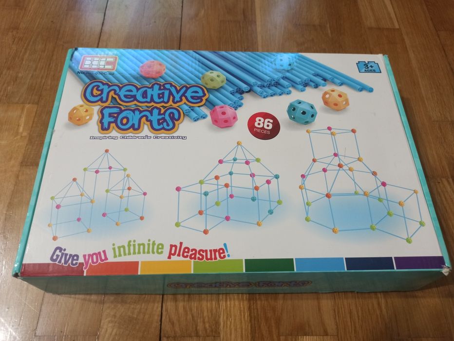 Creative forts słomki do budowy