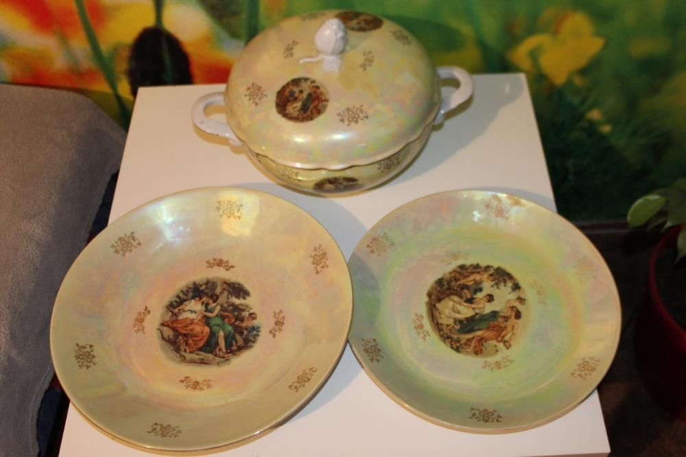 Ретро антик сервиз столовый 12 персон Мадонна Madonna SEP ГДР