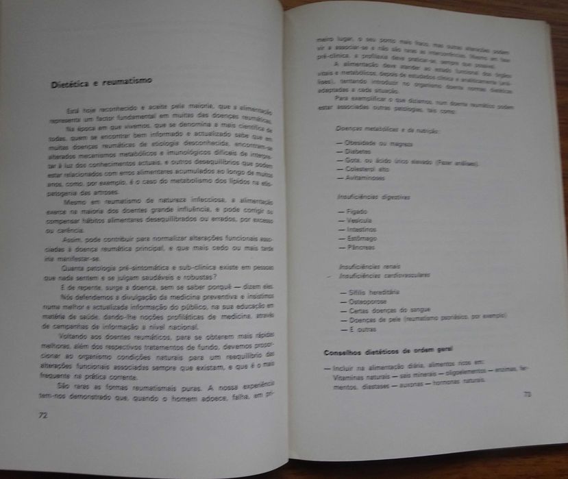 Conselhos Aos Reumáticos