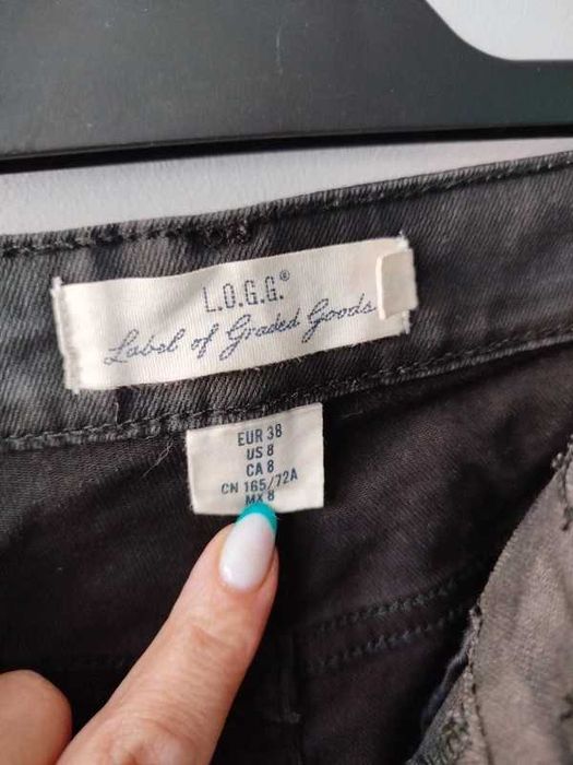 Jeansy LOGG 38 H&M