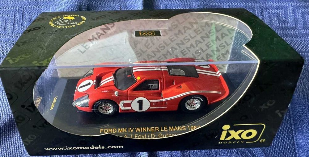 Modelismo, Miniaturas, Modelos, Metal (Diecast), Le Mans, Ford