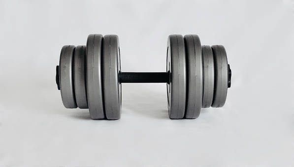Гантелі 2х15кг GREY