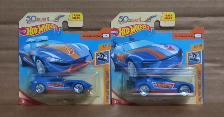 Conjunto 10 hot wheels 50 anos