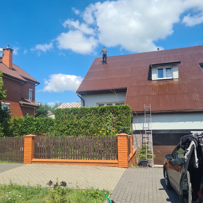 Mycie,Malowanie dachów