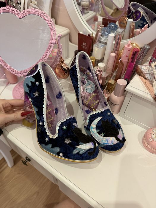 Туфли Irregular Choice блестящие с котиком лолита y2k кокет Dollskill sugar thrillz new rock