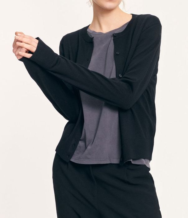 Samsoe Samsoe - Sweter Kleo Kardigan Wełna Merino r. XS