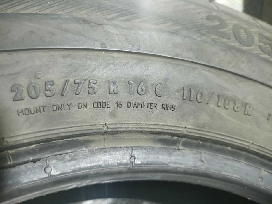 Шини Barum 205/75R16C. 2шт. Літо 2023р (0247)