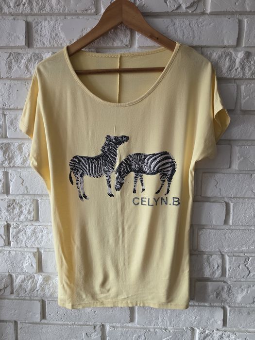 T-shirt damski roz L