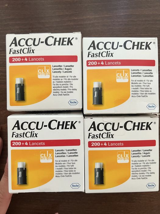 Ланцети  Accu-Chek FastClix 204 шт