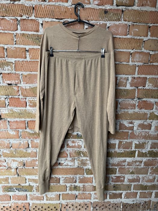 British Forces Mens UK 38 Hot Weather Desert Sand Colour Vest NEW Long