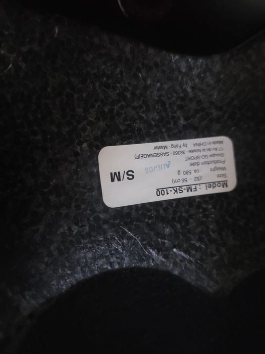 Kask S/M  52-56 cm