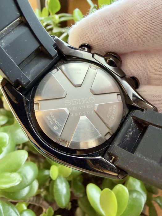 Seiko Velatura Yatching Timer Carbono