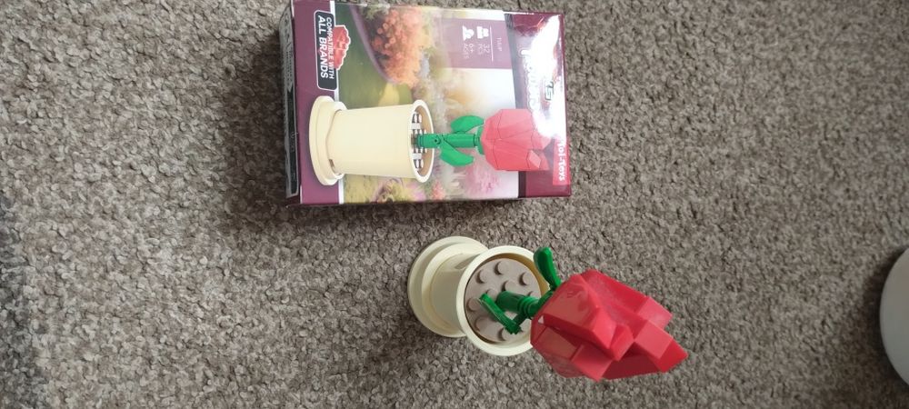 Klocki kwiatki dla dzieci