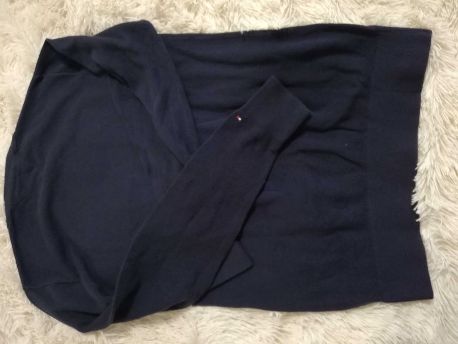 sweter TOMMY HILFIGER L XL 40 42 wzrost 170 176 granat