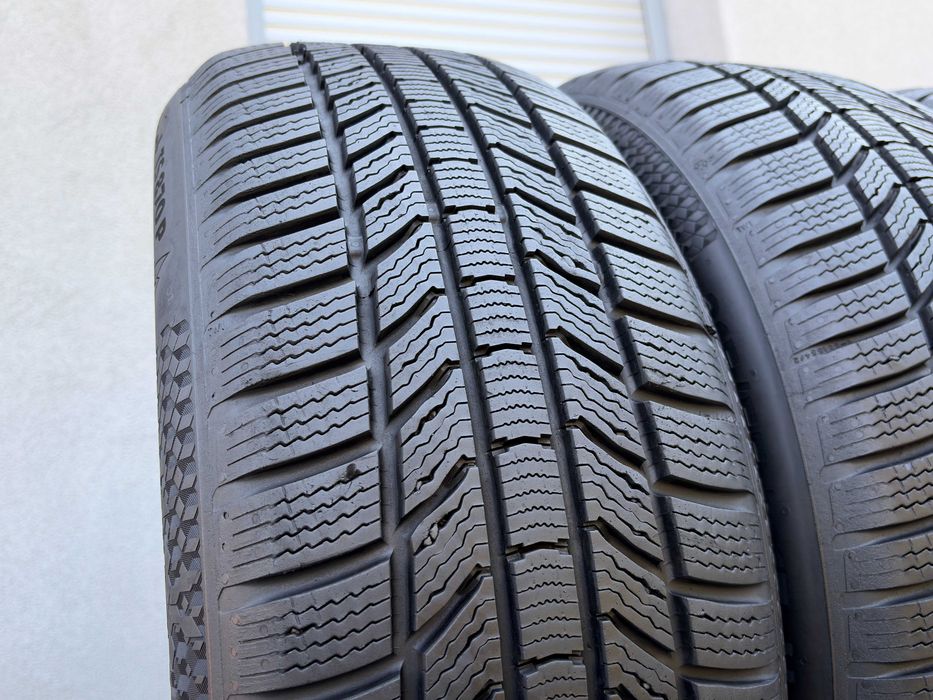 4szt zimowe 215/55R17 Continental 8mm 2024r świetny stan! Z1319 gwarancja