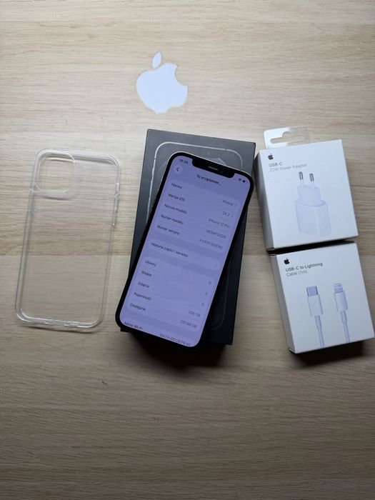 iPhone 12 Pro 256gb czarny bateria 100% komplet