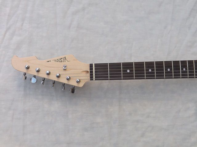 Kit de guitarra elétrica preta ou branca