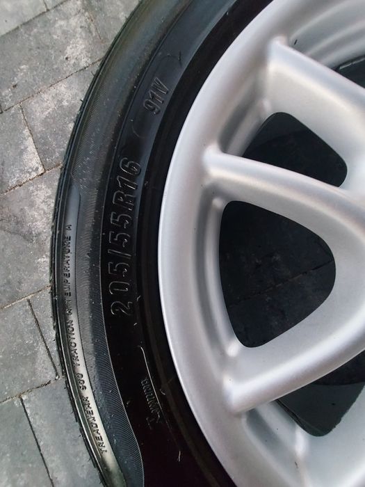 Alufelgi z oponami 16' et 45, 5x110 z Vectra B