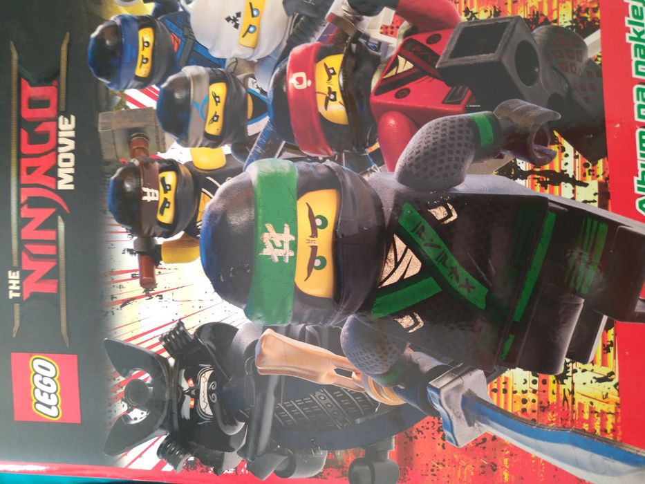 Album na naklejki LEGO ninjago movie