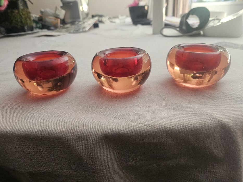 Castiçais porta mini velas