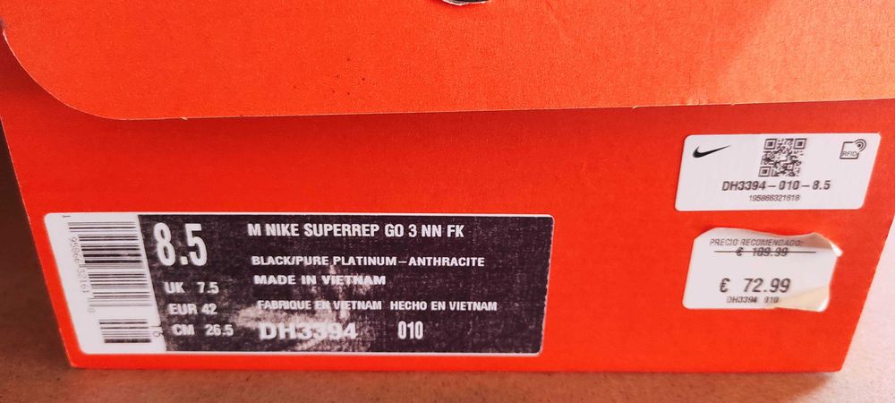 Buty Nike SuperRep Go 3 Flyknit Next Nature 42