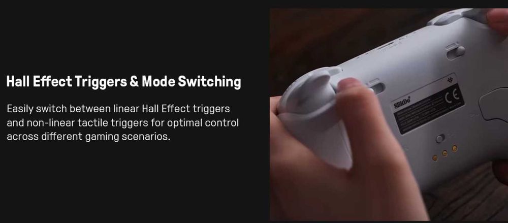 Геймпад 8BitDo Ultimate 2 Bluetooth Controller Switch 1 и 2, Андроид ПК 80ND