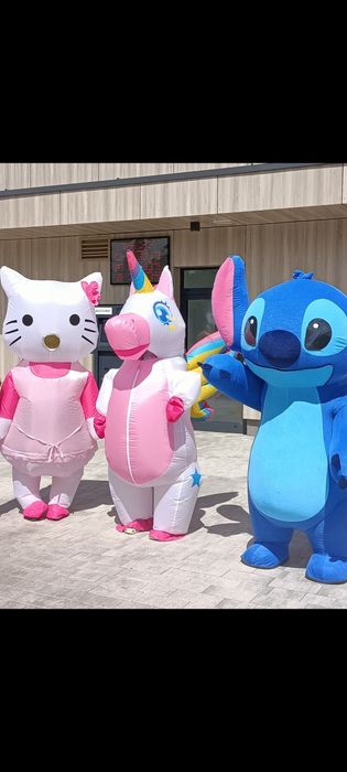 Maskotki stitch hello kitty jednorożec