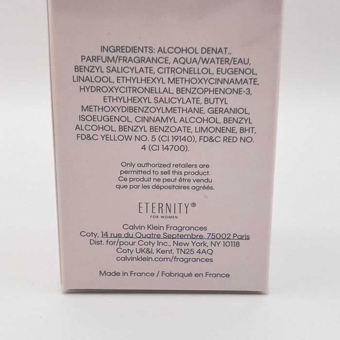 Calvin Klein Eternity For Woman edp 100 мл Оригинал